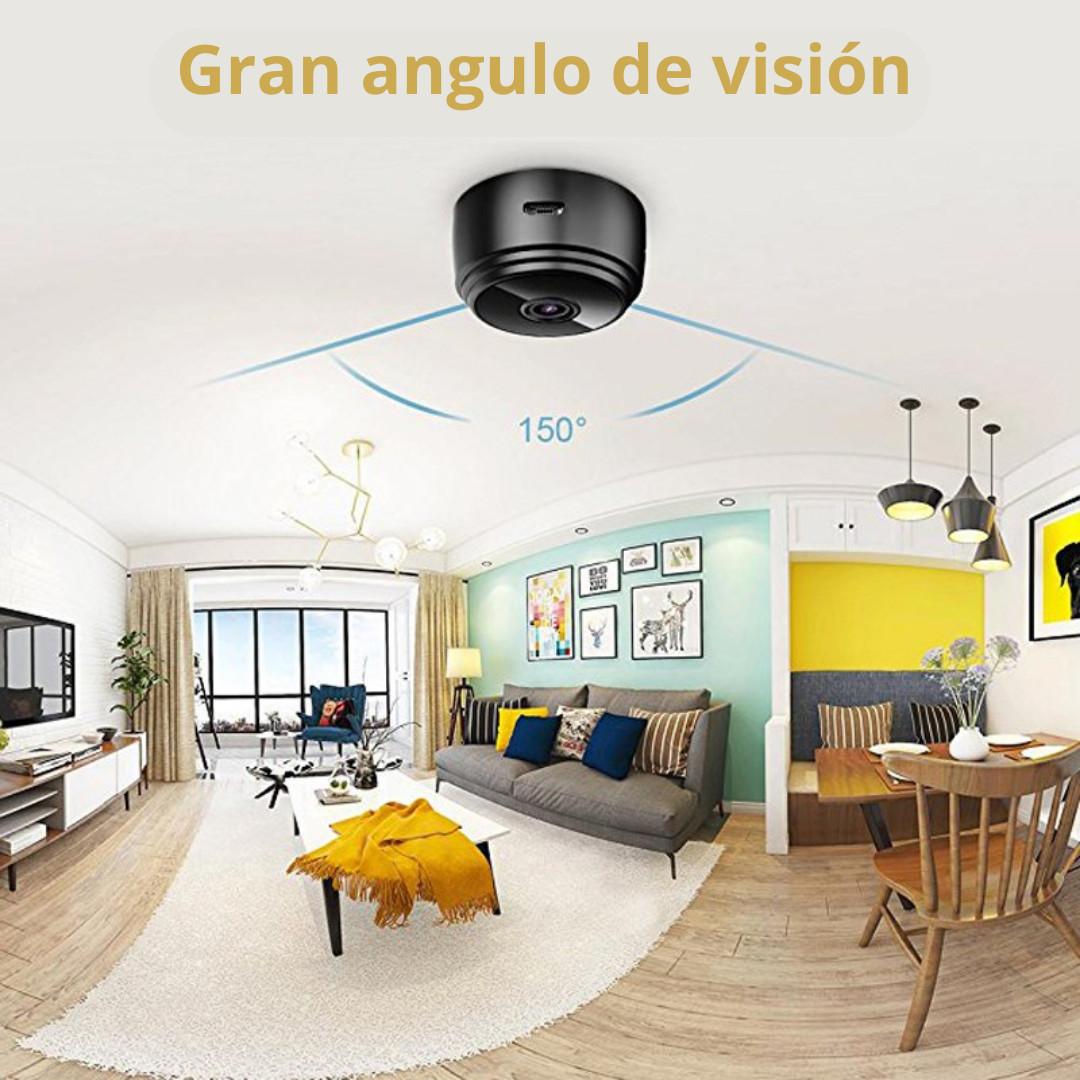 Mini Camara Wifi Ip Microfono Espia A9