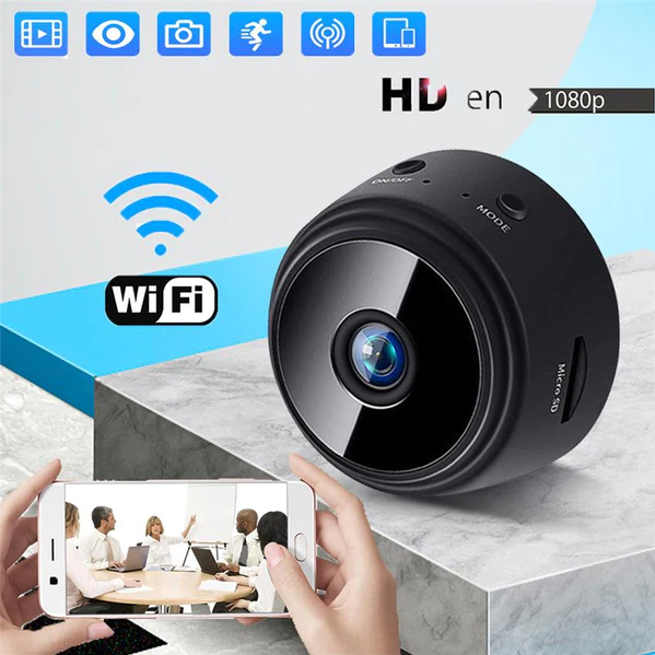 Mini Camara Wifi Ip Microfono Espia A9